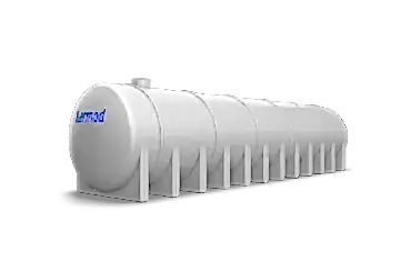 100 Ton Polyester Yatay Su Deposu