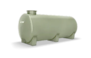 2 Ton Polyester Yatay Su Deposu