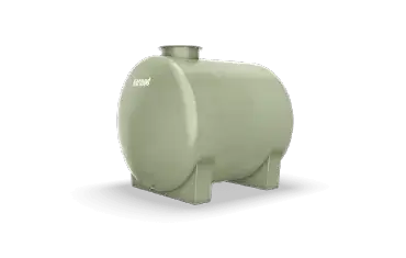 2500 Litre Polyester Yatay Su Deposu