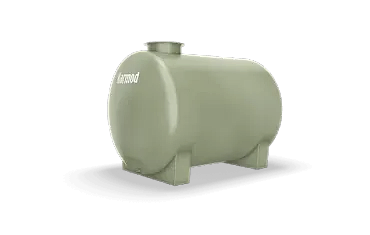 3 Ton Polyester Yatay Su Deposu