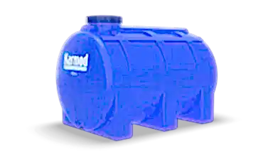 3 Ton Plastik Yatay Su Deposu