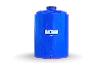 Sıvı depolama için mavi renkli 4 ton plastik dikey su deposu