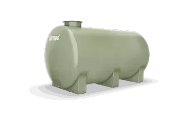 4 Ton Polyester Yatay Su Deposu