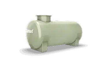 500 Litre Polyester Yatay Su Deposu