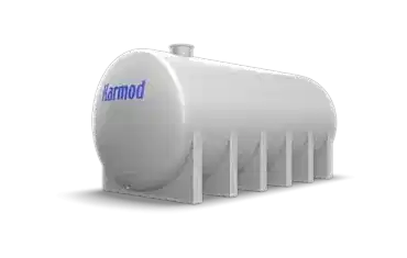 50 Ton Polyester Yatay Su Deposu