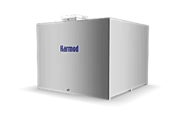 6 Ton Paslanmaz Dikdörtgen Su Deposu