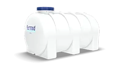 750 Litre Plastik Yatay Su Deposu