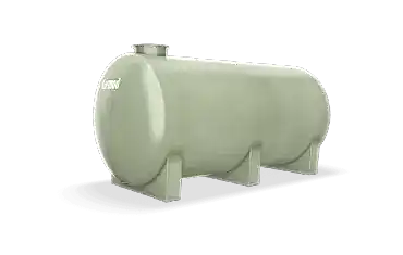 7500 Litre Polyester Yatay Su Deposu