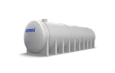 80 Ton Polyester Yatay Su Deposu